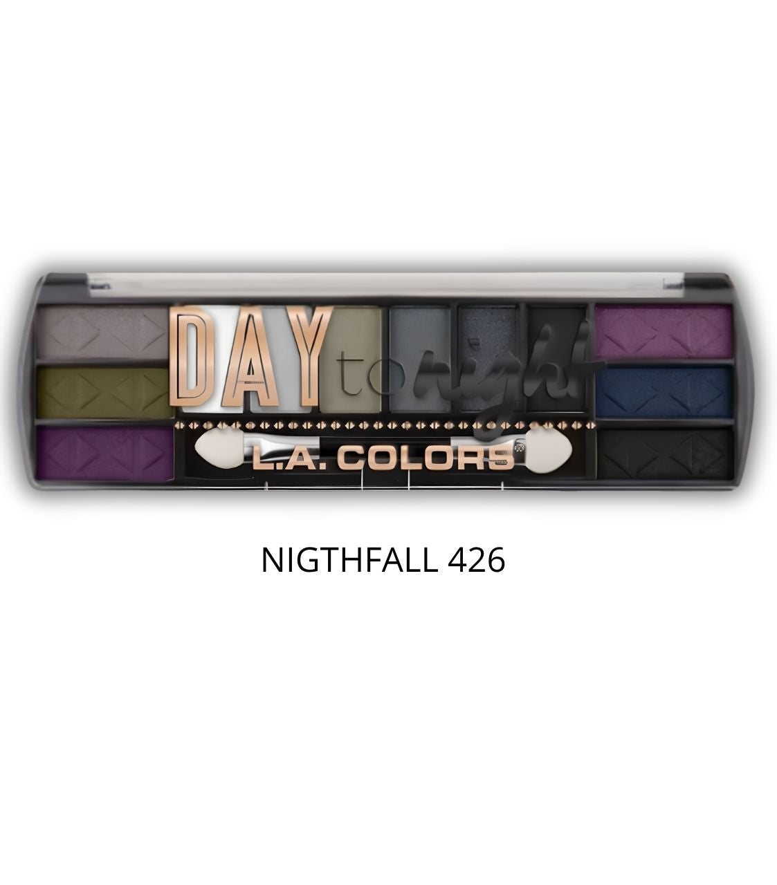 L.A. Colors – Day to Night Eyeshadow Palette (Nightfall 426)