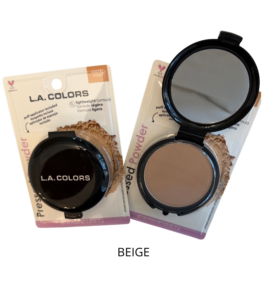 L.A. Colors – Pressed Powder (Beige)