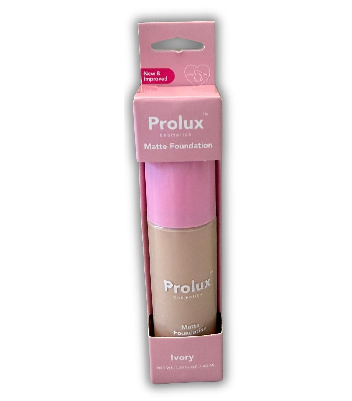 Prolux Cosmetics – Matte Foundation (Ivory)