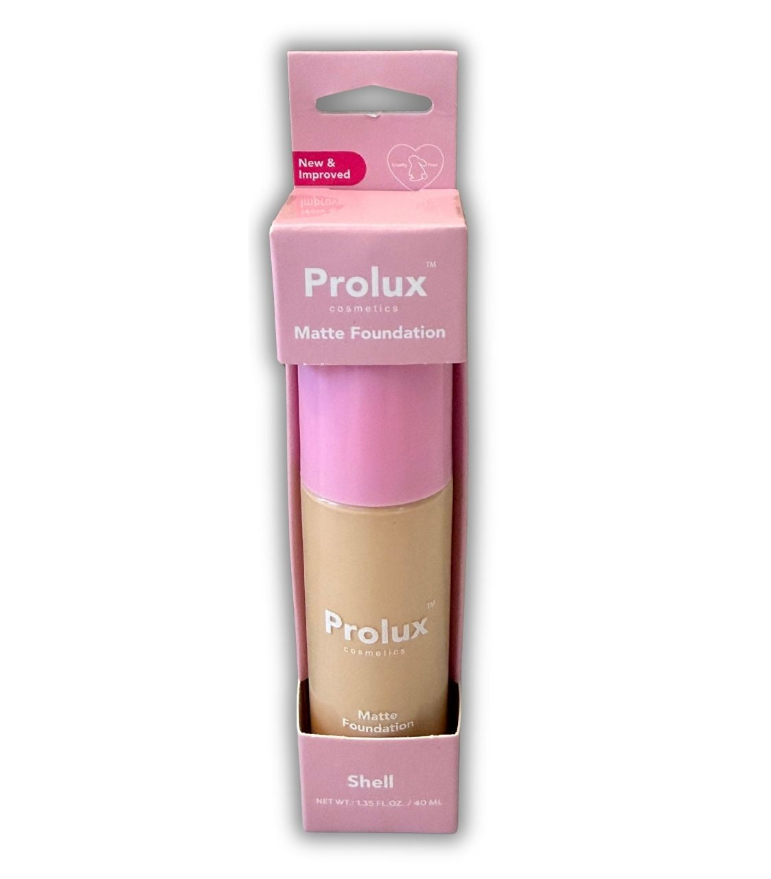 Prolux Cosmetics – Matte Foundation (Shell)