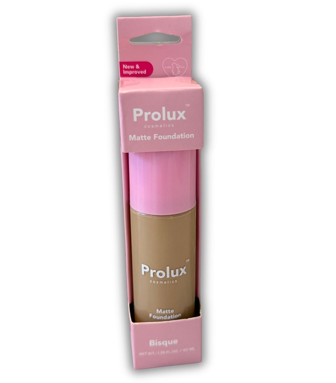 Prolux Cosmetics – Matte Foundation (Bisque)