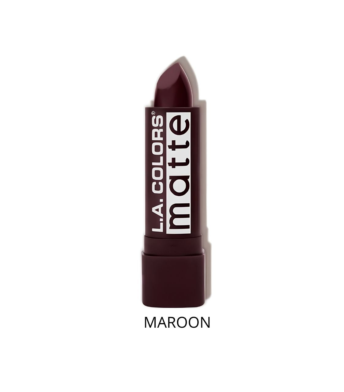 L.A. Colors – Matte Lipstick (Maroon)