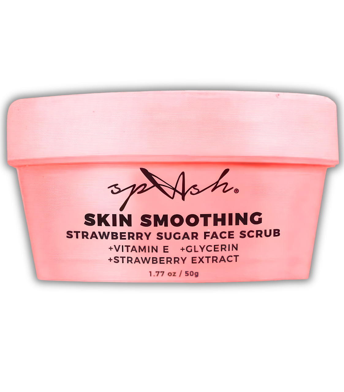 Splash Skincare – Skin Smoothing Strawberry Sugar Face Scrub (1.77 oz / 50 g)