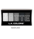 L.A. Colors – 5 Color Matte Eyeshadow Palette (Black Lace)