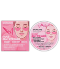 Splash Skincare – Rosé Jelly Eye Masks (30 pcs / 15 pairs – 1.34 oz / 38 g)